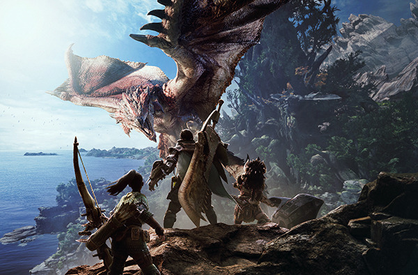 『モンスターハンター：ワールド』にボルボロス、ディアブロスが登場！新モンスターも確認できるPV第2弾公開