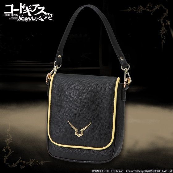コードギアス」オトナ女子向けレザーバッグ “ギアスマーク”のワン