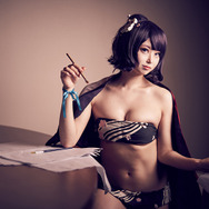 葛飾北斎（水着）／撮影：りょう（@ryo_872465）