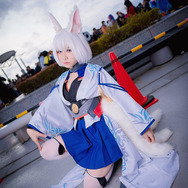 茶々丸@cyama28 加賀『アズールレーン』／撮影：寒黙（@nigellizhe）