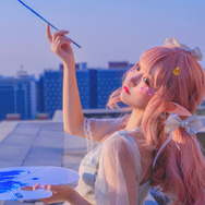 日夜ゲームで戦う可憐な中国ロリータモデル・園kamiを直撃！『王者栄耀』でどこまで強くなれる？【写真21枚】