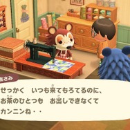 『あつまれ どうぶつの森』仕立て屋あさみさんとの交流日記─無口で無愛想なお姉さんがニコニコ笑顔に変わっていく過程を追いかける