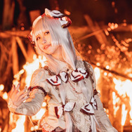 みけ氏@tematemaririri 藤原妹紅／撮影：ミナケン@midouken1