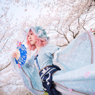 みけ氏@tematemaririri 西行寺幽々子／撮影：寒黙@nigellizhe