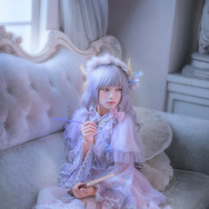 奈々子@NanakoQAQ パチュリー・ノーレッジ／撮影：小強wonder@xqwonder