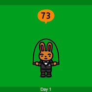 突如配信されたスイッチの『ジャンプロープ チャレンジ』で、なわとびの楽しさに目覚める！ウサギが「ほら飛べよ」と僕を見つめるんだ…