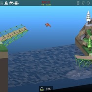 【吉田輝和の絵日記】誰もが悪徳業者！ 向こう岸に渡れれば橋を作らなくてもいい橋建設シミュ『Poly Bridge 2』