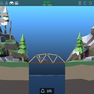 【吉田輝和の絵日記】誰もが悪徳業者！ 向こう岸に渡れれば橋を作らなくてもいい橋建設シミュ『Poly Bridge 2』