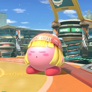 『スマブラSP』カービィが伸ばすのは、腕じゃなくて髪!? ミェンミェンを吸い込んで“中華カワイイ”姿を激写！