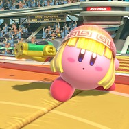 『スマブラSP』カービィが伸ばすのは、腕じゃなくて髪!? ミェンミェンを吸い込んで“中華カワイイ”姿を激写！