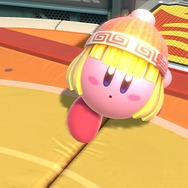 『スマブラSP』カービィが伸ばすのは、腕じゃなくて髪!? ミェンミェンを吸い込んで“中華カワイイ”姿を激写！