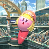 『スマブラSP』カービィが伸ばすのは、腕じゃなくて髪!? ミェンミェンを吸い込んで“中華カワイイ”姿を激写！