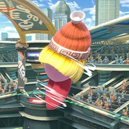 『スマブラSP』カービィが伸ばすのは、腕じゃなくて髪!? ミェンミェンを吸い込んで“中華カワイイ”姿を激写！