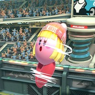 『スマブラSP』カービィが伸ばすのは、腕じゃなくて髪!? ミェンミェンを吸い込んで“中華カワイイ”姿を激写！