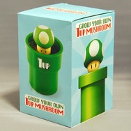 自分で育てて1UP!?「1UPキノコ育成キット」・・・週刊マリオグッズコレクション第46回
