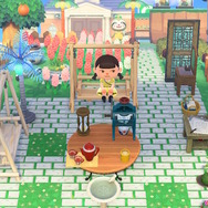 『あつまれ どうぶつの森』涼しさを演出してくれる家具とマイデザインで、便利で可愛い夏のお庭を作ろう！