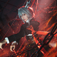 『アークナイツ』タルラ／モデル：KAPI （@KAPI_827MP）、撮影：乃木章（@Osefly）、レタッチ：冥音（@Mingyincoser）