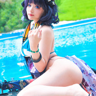 『Fate/Grand Order』水着葛飾北斎／画像提供：きっか