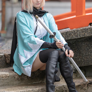 『Fate/Grand Order』沖田総司／撮影：まるでぃ（@naopuli0713）