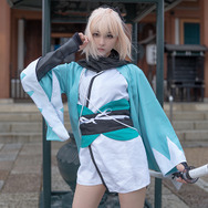 『Fate/Grand Order』沖田総司／撮影：まるでぃ（@naopuli0713）