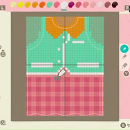 【こーの『あつまれ どうぶつの森』マイデザイン講座】チェック柄ワンピースの作り方！簡単にできる色違いアレンジで、オールシーズン着回せる1着をデザインしよう