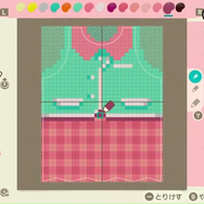 【こーの『あつまれ どうぶつの森』マイデザイン講座】チェック柄ワンピースの作り方！簡単にできる色違いアレンジで、オールシーズン着回せる1着をデザインしよう