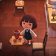 『あつまれどうぶつの森』心が落ち着くシックな雰囲気の「高級レストラン」を作ってみた！特別なひとときを求めて島民たちが続々来店