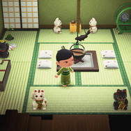 『あつまれどうぶつの森』和室×まねきねこ！？ねこたちが自由に暮らすちょっぴり不思議で個性的な和空間を作ってみた