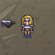 不屈の名作『ロマサガ3』の金髪美女モブキャラ「アーマー娘ちゃん」に注目！―このムスメ…意外と戦闘凶か？