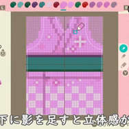 【こーの『あつまれ どうぶつの森』マイデザイン講座】花柄の浴衣の作り方を解説─とっておきのマイデザインを着て、花火大会で目立っちゃおう！
