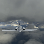 圧倒的巨大感…!『Microsoft Flight Simulator』で台風8号を観察してみた