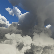 圧倒的巨大感…!『Microsoft Flight Simulator』で台風8号を観察してみた