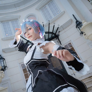 スマホアプリ『Re:ゼロから始める異世界生活 Lost in Memories』配信間近！双子メイド・レムの可憐なコスプレをお届け【写真32枚】