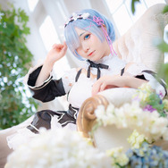 スマホアプリ『Re:ゼロから始める異世界生活 Lost in Memories』配信間近！双子メイド・レムの可憐なコスプレをお届け【写真32枚】