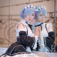 スマホアプリ『Re:ゼロから始める異世界生活 Lost in Memories』配信間近！双子メイド・レムの可憐なコスプレをお届け【写真32枚】