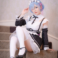 スマホアプリ『Re:ゼロから始める異世界生活 Lost in Memories』配信間近！双子メイド・レムの可憐なコスプレをお届け【写真32枚】