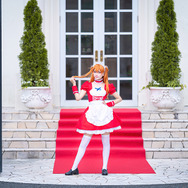 『新世紀エヴァンゲリオン』惣流・アスカ・ラングレー（メイドver.）／モデル：KAPI、撮影：乃木章