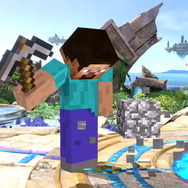 『スマブラSP』お馴染みのブロック設置からクラフトまで!? スティーブたちマイクラファイターの各種行動をチェック！