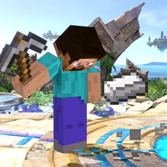 『スマブラSP』お馴染みのブロック設置からクラフトまで!? スティーブたちマイクラファイターの各種行動をチェック！