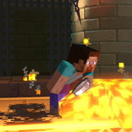 『スマブラSP』お馴染みのブロック設置からクラフトまで!? スティーブたちマイクラファイターの各種行動をチェック！