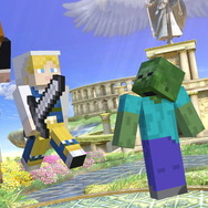 『スマブラSP』お馴染みのブロック設置からクラフトまで!? スティーブたちマイクラファイターの各種行動をチェック！