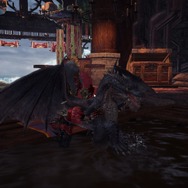 『モンハン：アイスボーン』「ミラボレアス」オトモ装備の禍々しさが凄い！小っちゃいけれど“黒龍”そのものな姿をビューモードで観察