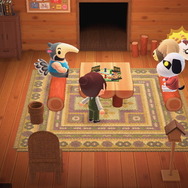 『あつまれ どうぶつの森』秋の夜は人生ゲームで決まり！住人も喜ぶ、茶色系ナチュラルなお部屋を作ろう