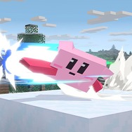 『スマブラSP』あの嘘がホントになった？ スティーブを吸い込んだら、カービィが“四角く”なった！ 驚きの見た目とこだわりの再現度をご覧あれ