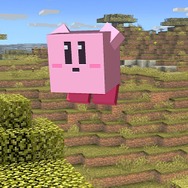 『スマブラSP』あの嘘がホントになった？ スティーブを吸い込んだら、カービィが“四角く”なった！ 驚きの見た目とこだわりの再現度をご覧あれ