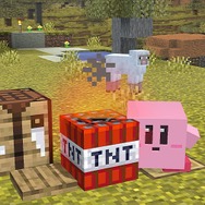 『スマブラSP』あの嘘がホントになった？ スティーブを吸い込んだら、カービィが“四角く”なった！ 驚きの見た目とこだわりの再現度をご覧あれ