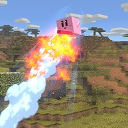 『スマブラSP』あの嘘がホントになった？ スティーブを吸い込んだら、カービィが“四角く”なった！ 驚きの見た目とこだわりの再現度をご覧あれ