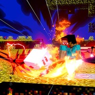 『スマブラSP』あの嘘がホントになった？ スティーブを吸い込んだら、カービィが“四角く”なった！ 驚きの見た目とこだわりの再現度をご覧あれ