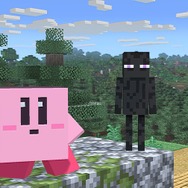 『スマブラSP』あの嘘がホントになった？ スティーブを吸い込んだら、カービィが“四角く”なった！ 驚きの見た目とこだわりの再現度をご覧あれ