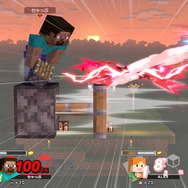 『スマブラSP』ビッグ/ミニ状態でブロックを出したら？ メタル化したら？ 「スティーブ」の気になるあれこれをチェック【特集】